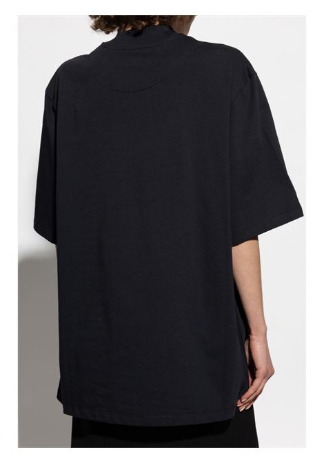 T-shirt oversize in nero The attico - donna THE ATTICO | 250WCT00173JJJ025AA100